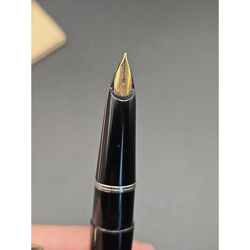 PILOT Super 100 Fountain Pen 14kt-F Nib-1960s Vintage Not Tested Restoration